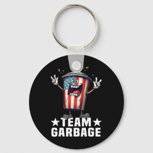 Llavero Equipo Garbyge Hacer que la basura americana sea g