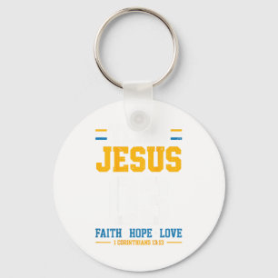 Llavero Equipo Jesús Fe Esperanza Amor Familia Cristiana C