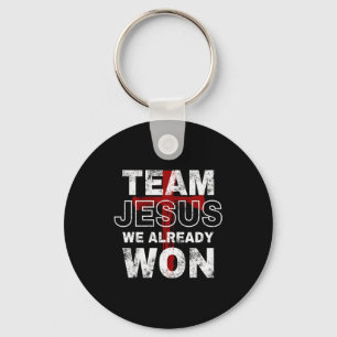 Llavero Equipo Jesús Ya Ganamos Fe Cristiana Cruz