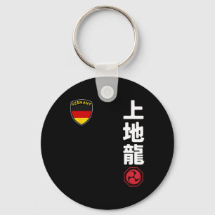Llavero Equipo Karate Uechi Ryu Bandera Marcial Japonés