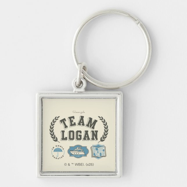 Llavero Equipo Logan Diseño de Gilmore Girls (Frente)