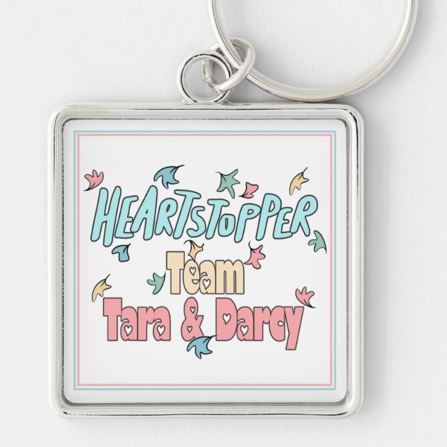 Llavero Equipo Tara Y Darcy White (Frente)