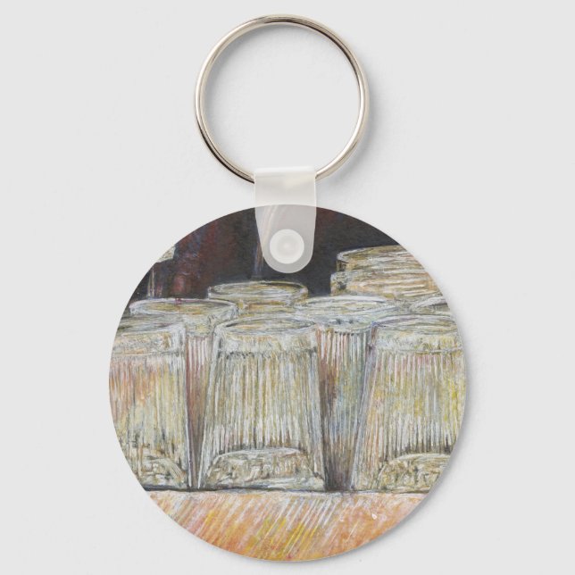 Llavero Equivalente luminoso de emociones apasionadas (Anverso)