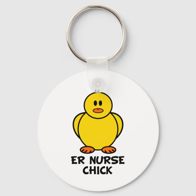 Llavero ER Nurse Chick (Anverso)