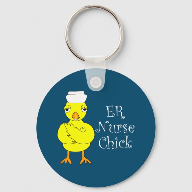 Llavero ER Nurse Chick (Anverso)