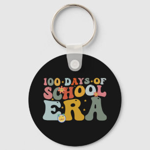 Llavero Era de 100 días de escuela Groovy Teacher Kids