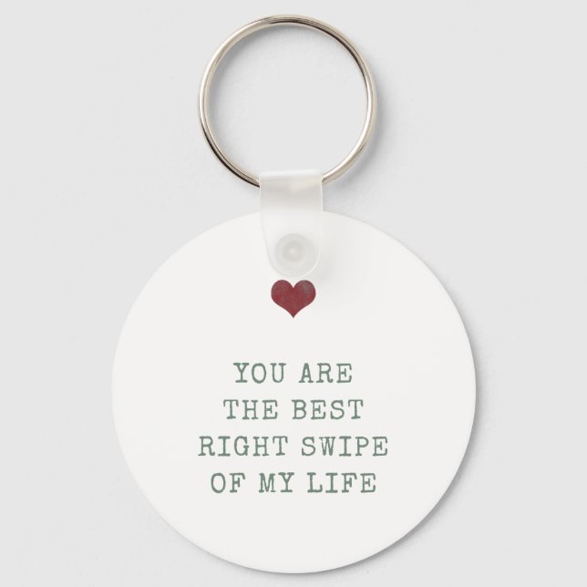 Llavero Eres el mejor momento de mi vida, Valentine' (Anverso)