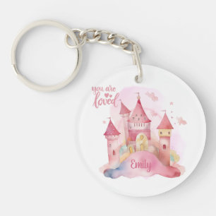 Llavero Eres el personalizable de la nube rosa del Palacio