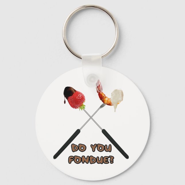 Llavero ¿Eres Fondue? (Anverso)