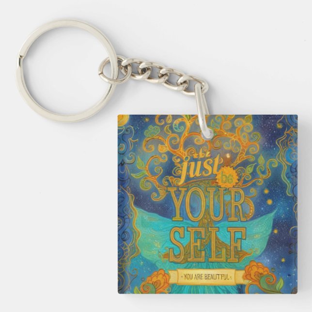 Llavero Eres hermosa (Frente)