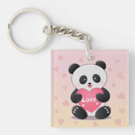 Llavero Eres Mi Amor Panda-mico