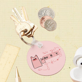 Llavero Eres mi cadena de claves para bebés