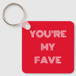 Llavero Eres mi favorita - Retro