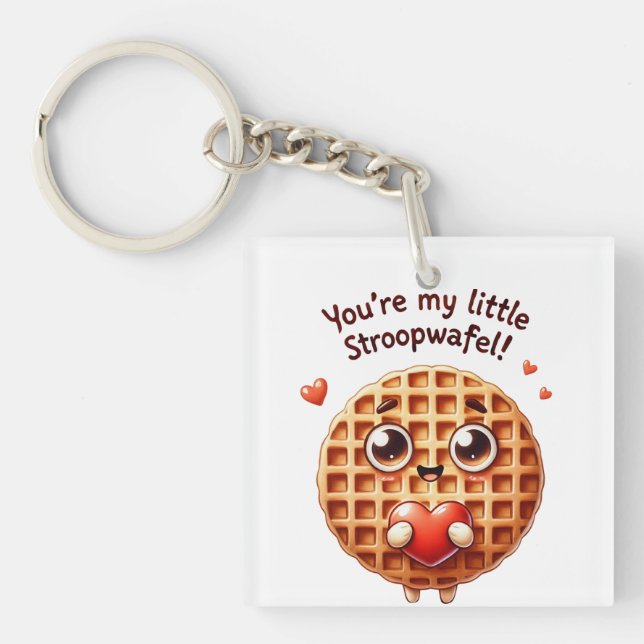 Llavero Eres mi pequeño Stroopwafel (Frente)