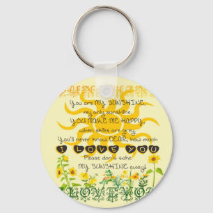 Llavero Eres mi Sunshine