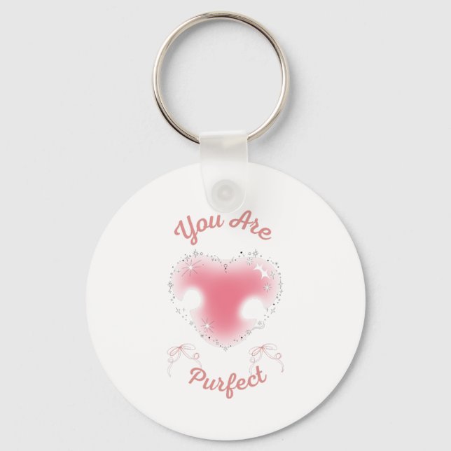 Llavero eres perfecto (Anverso)