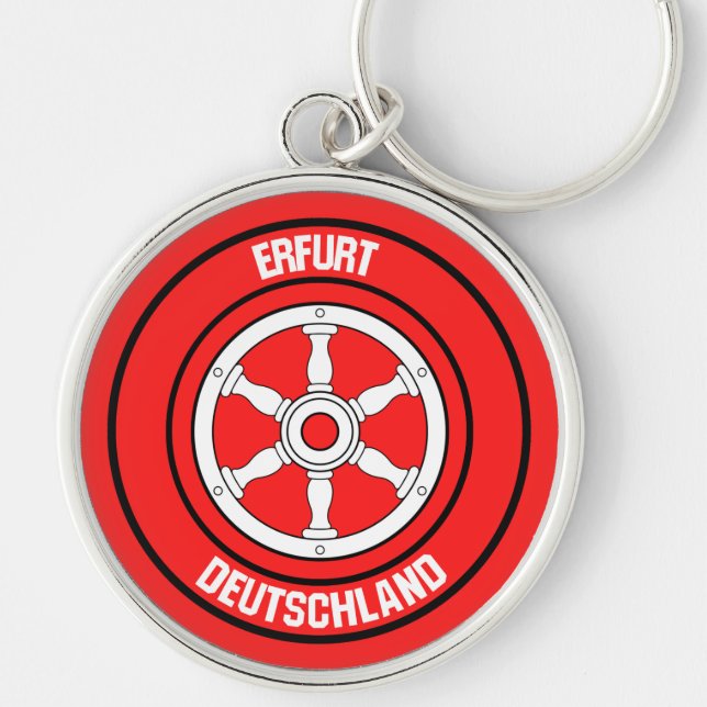 Llavero Erfurt Round Emblem (Frente)