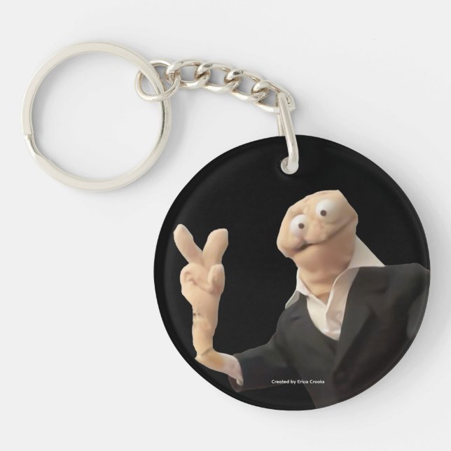 Llavero Erica Crooks puppet peace (Frente)