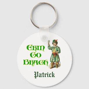 Llavero Erin Go Braugh Personalizado Irish Dice