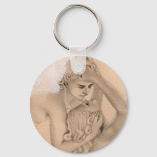 Llavero Eros y Psyche Keychain