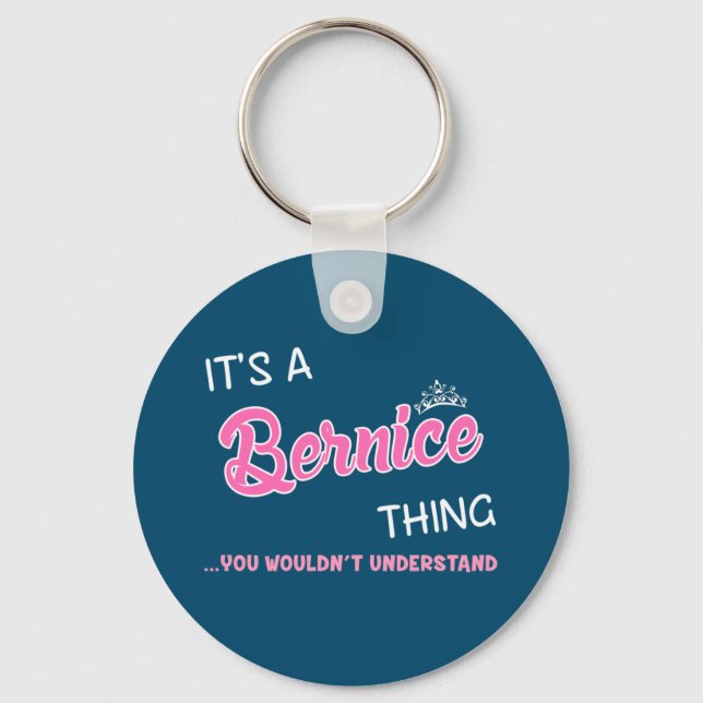 Llavero Es algo de Bernice que no entenderías (Anverso)