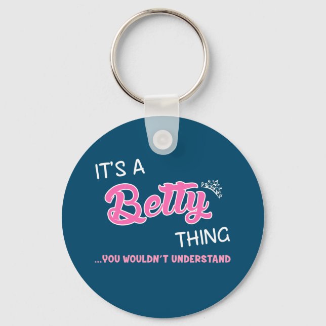 Llavero Es algo de Betty que no entenderías (Anverso)