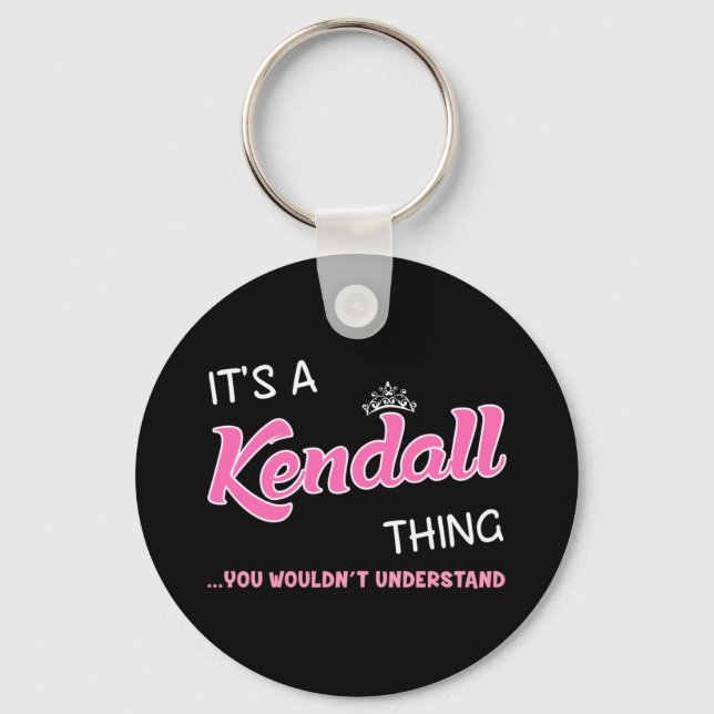Llavero Es algo de Kendall que no entenderías. (Anverso)