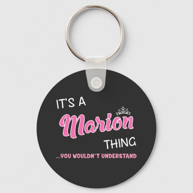 Llavero Es algo de Marion que no entenderías. (Anverso)
