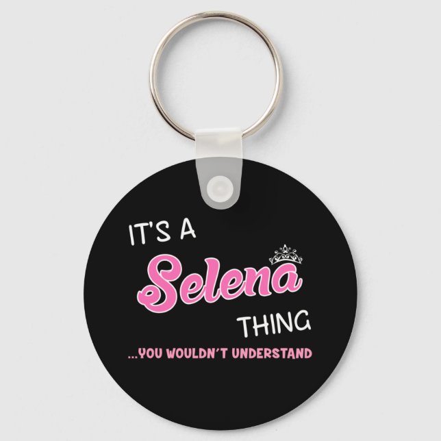 Llavero Es algo de Selena que no entenderías (Anverso)