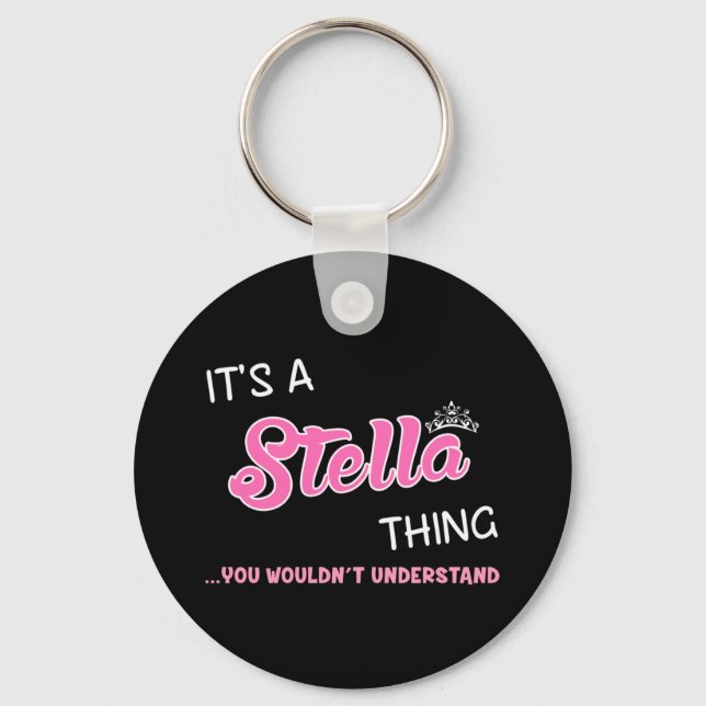 Llavero Es algo de Stella que no entenderías (Anverso)
