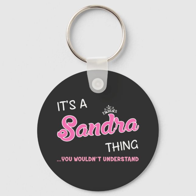 Llavero Es algo que Sandra no entenderías (Anverso)