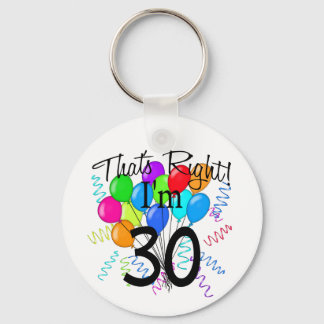 Llavero Es cierto que tengo 30 años. Cumpleaños