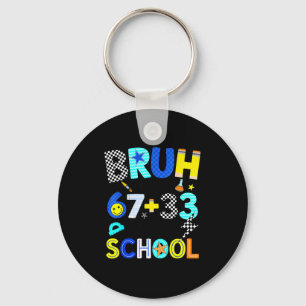 Llavero Es de Bruh 67 33 Días Escuela