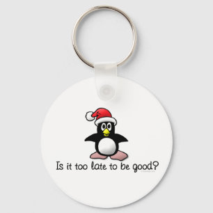 Llavero ¿Es demasiado atrasado ser bueno? Pingüino del