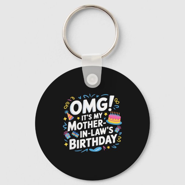 Llavero Es el cumpleaños de mi suegra  (Anverso)