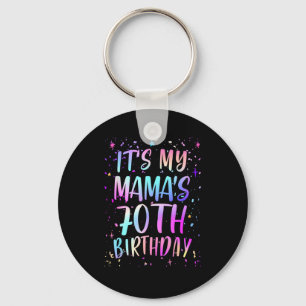 Llavero Es el cumpleaños número 70 de mi mamá Colorido Fel