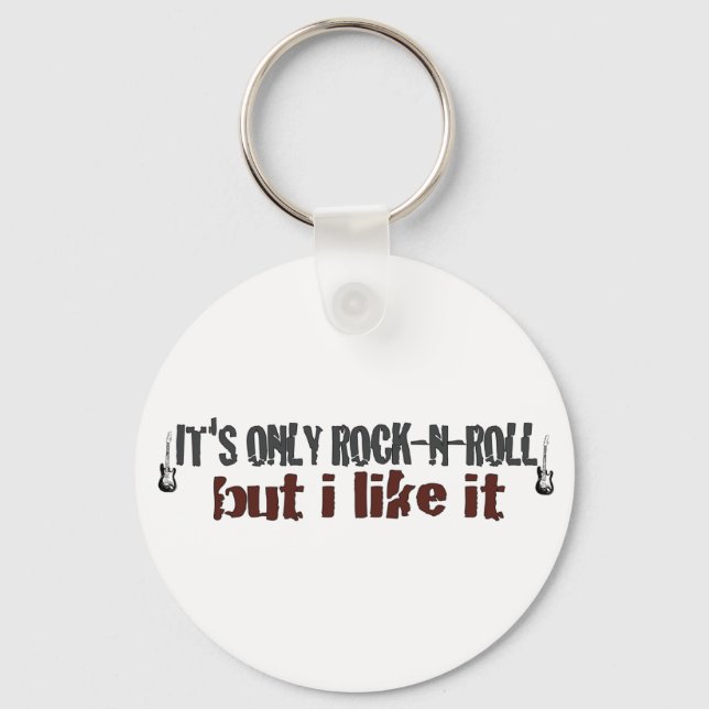 Llavero Es El Único Rock And Roll (Anverso)
