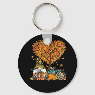 Llavero Es Fall Y’all Cute Gnomes Pumpkin de árbol de otoñ