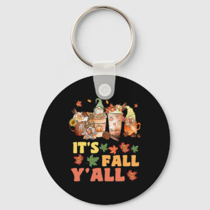 Llavero Es Fall Y'all Footbyll Gnome Happy Fall Y'all Wo