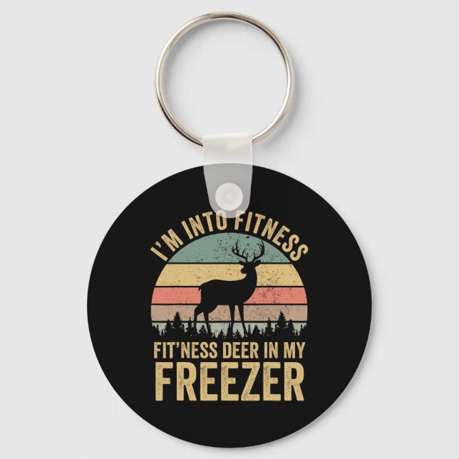 Llavero Es gracioso que estoy en Fitness Fitness Fitness D (Anverso)