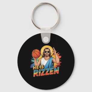 Llavero Es Gracioso Que Sea Rizzen Jesus Shirt Baloncesto 