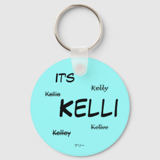 Llavero Es Kelli Keychain (azul)