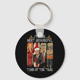 Llavero Es la época más maravillosa del año que Trump Chr