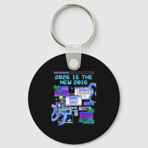 Llavero Es La Estética De La Computadora Pixel Vaporwave D