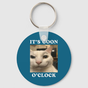 Llavero Es la hora del Goon Gato Divertido