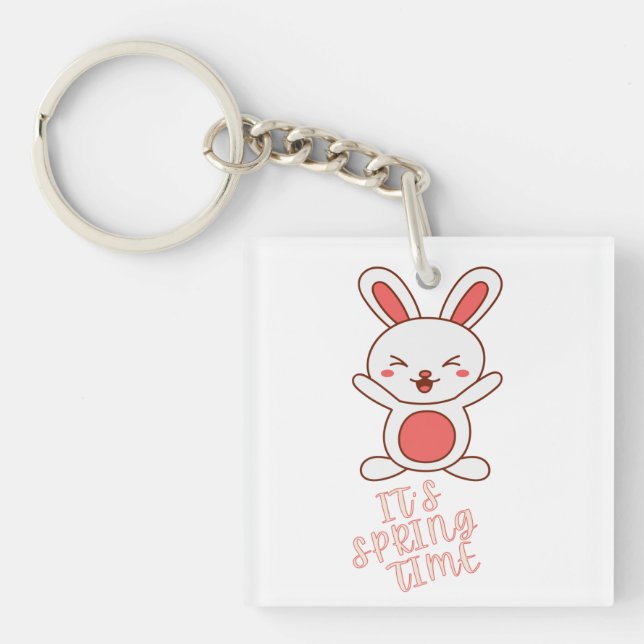 Llavero Es la primavera (Frente)