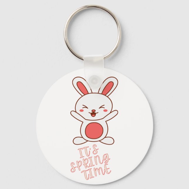 Llavero Es la primavera (Anverso)