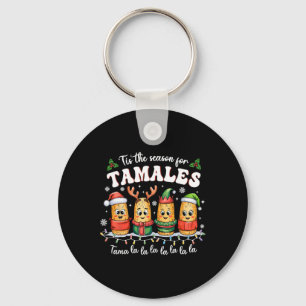 Llavero Es La Temporada De Tamales Navidad Mexicana