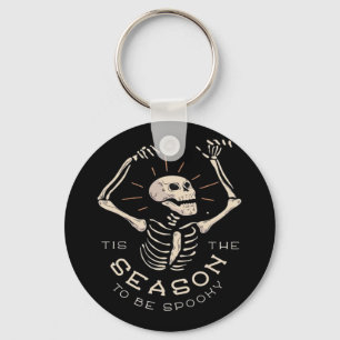 Llavero Es La Temporada Para El Esqueleto De Halloween Esp