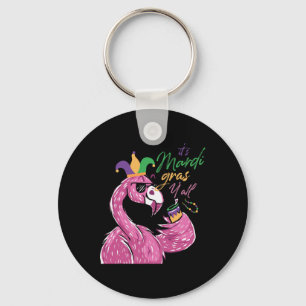 Llavero Es Mardi Gras Yall Shenanigan frijol flamenco